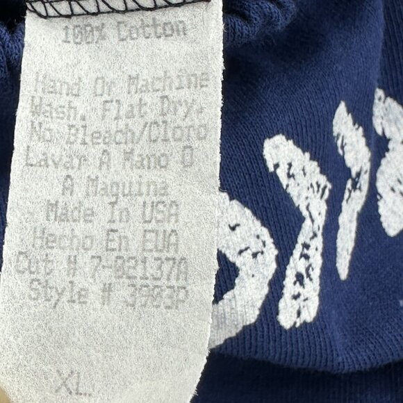 Jostar Top & Pants Set Vtg Womens XL Navy Blue Fish Star Pattern Short Sleeve. - Picture 10 of 10